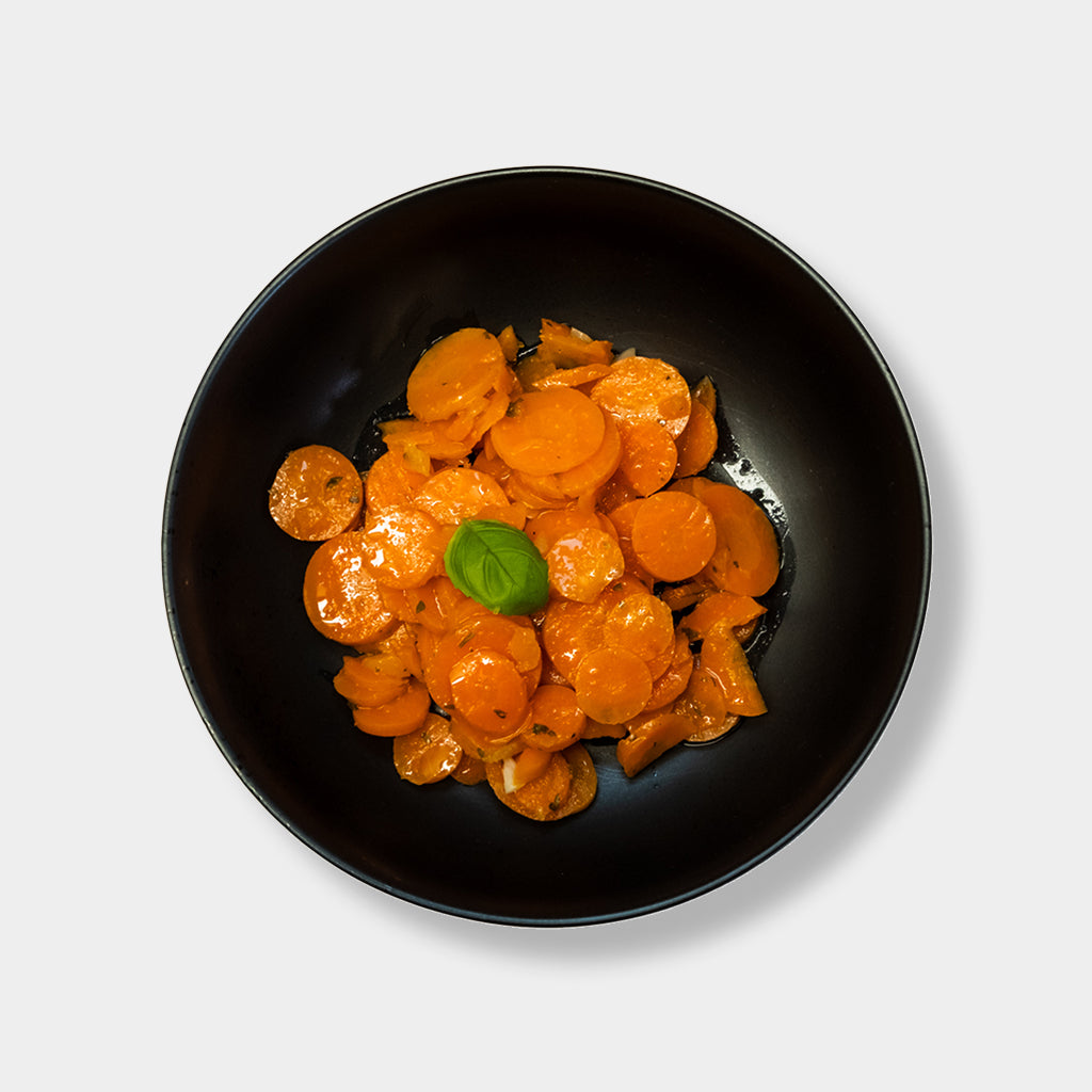 Karottensalat in Scheiben
