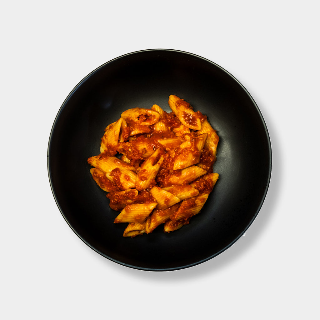 Nudelsalat Penne Arrabiata