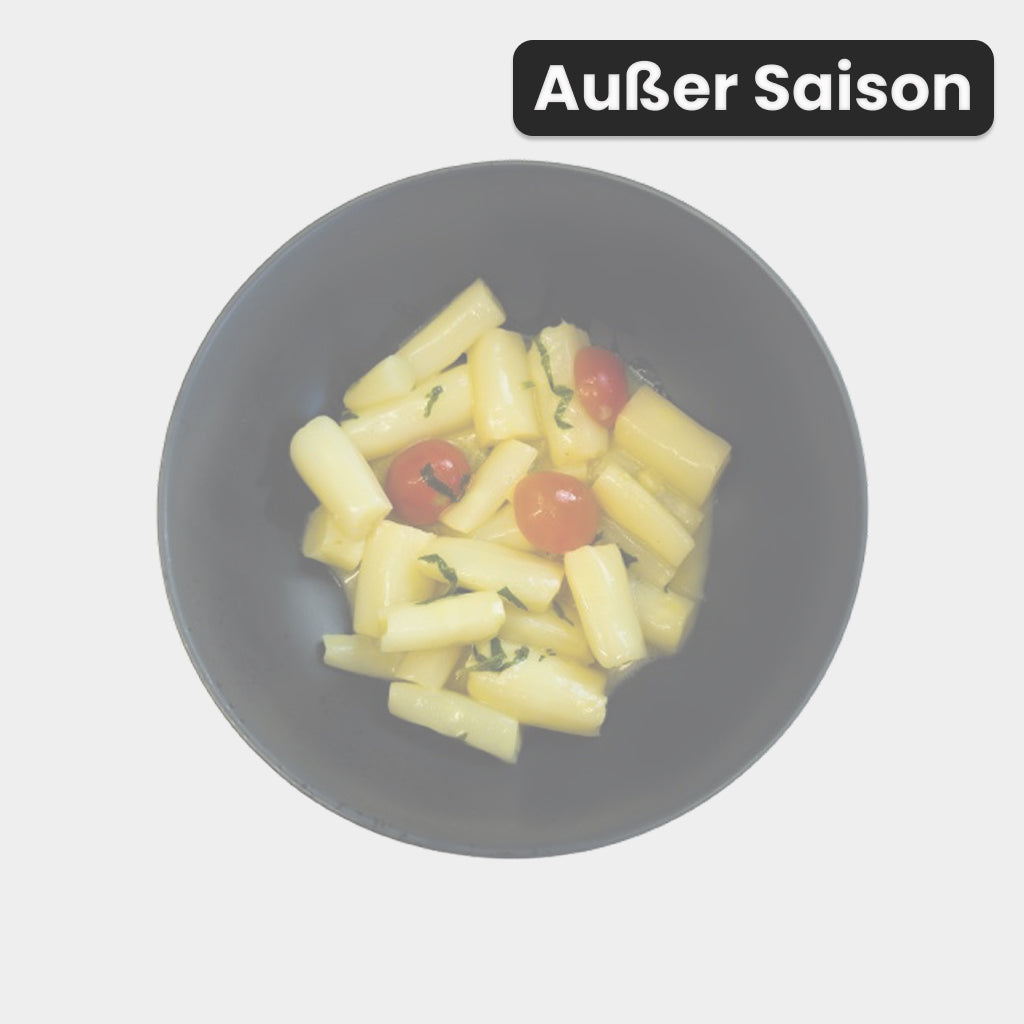 Spargelsalat mit Orangen-Basilikum-Vinaigrette