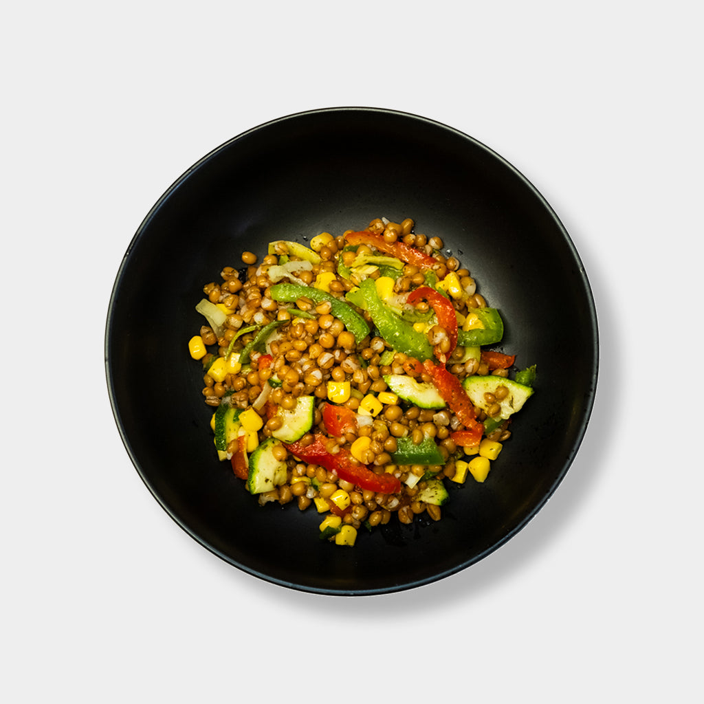 Vollkorn-Weizen-Salat